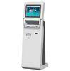 Custom 200W-350W/H ID Card Reader, Metal Keypad Free Standing Kiosk for Bank Office