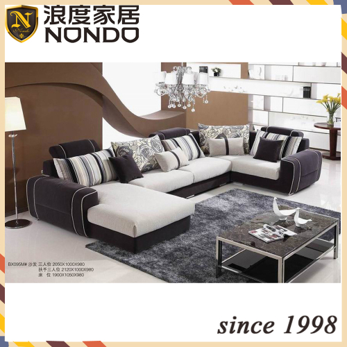 Living room fabric furniture sofa