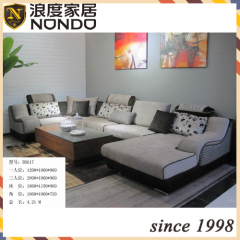 Modern lobby designs corner sofa sets