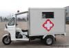 250cc closed container box ambulance motor tricycle