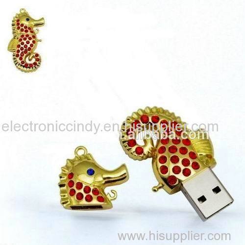 Metal usb drive full capacity for Christmas gift