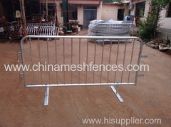 removable hot-dipped galvanized crowd control barrier