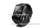 Stopwatch Clock Bluetooth Smart Wrist Watch Phone With Speaker / Receiver