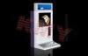 Interactive Multi Touch LED Card Dispenser Airport Kiosk With Fingerprint Reader