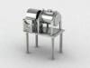 Horizontal Vibrating Food Grinding Machine, 200-1800 mesh WFM Series Super Fine Crushing For Fiber M
