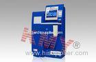 Blue 22'' Touch Screen Barcode Scanner Free - Standing Kiosk For Browsing Information