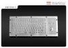 Self-service Information Kiosk Stainless Steel Dustproof Metal Keyboard with Trackball