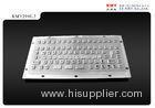 Interactive Information Kiosk IP65 Stainless Steel Waterproof Mini Metal Keyboard