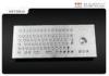 Customized Dustproof Stainless Steel Gaming Machine Metal Keyboard with Trackball