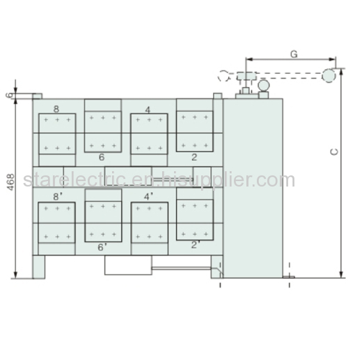 KXQ3 series dual power automatic transfer switch (PC)