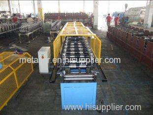 Metal Roof Ridge Cap Roll Forming Machine Used with Colorful Roofing Tile Sheets