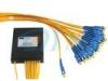 Low Insertion Loss 1 x 16 PLC Fiber Optics Splitter With Ferrule Polish