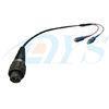 PTLC-SC IP67 Fiber Optic Patch Cord Single Mode With Standard LC Assemblies