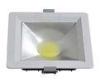 6000K Square Alu LED Downlight Lamps Cool White for Shopping Center 20W