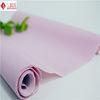 Washable Pink Velvet Upholstery Fabric Flocking Material with 100% Polyester