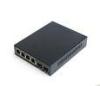 Cat 5 UTP 10 / 100M Single Mode Fiber Media Converter , 4 Lan Port