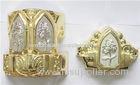 Plastic Coffin Fittings Casket Parts Corner PP or ABS Material, coffin corner