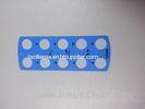 Blue Self Adhesive Push Button Membrane Switch Waterproof for Remote Controller