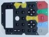 Multi buttons Flexible Rubber Membrane Switch with Quakeproof For GPS