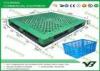 Single Faced Heavy Duty Plastic Pallets for rack , stacking use PP or HDPE pallets