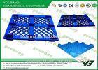 Custom Eco - friendly Heavy Duty Plastic Pallets , blue plastic pallets HDPE material