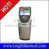 Slim touchscreen Payment ticketing kiosk with barcode scanner and printer TSK8006