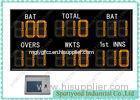 Outdoor Electronic Cricket Scoreboard With RF Remote Console , Cricket Score Board