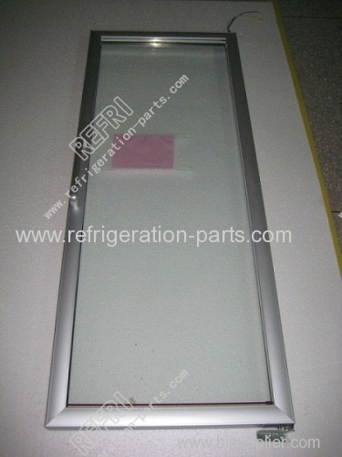 90 Degree Positioning Freezer Glass Door
