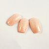 DIY Nude Color Painting Fake Nails Charming Glitter Acrylic Nails At Home