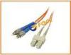 Armored Ethernet Fiber Optic Patch Cables SC to FC Multi-Mode Duplex Patch Cord