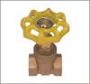 Brass Gate Valve Soak Color Treatment