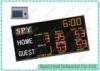 Red / Yellow Led Electronic Scoreboard For Afl And Cricket Team Sport Game