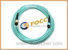 Duplex 24 Core Fiber Optic MPO MTP Patch Cable 10Gb Multimode OM3 Plenum Type