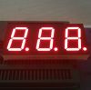 Super red 0.8-inch 3 digit 7 segment led display common cathode for Instrument Panel