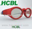 Kid / Children Active Cinema 3D Glasses Red With PC Frame 1.6mm LCD Lens