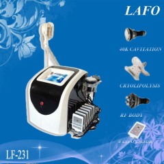 4 in 1 cavitation rf lipo laser cryolipolysis machine