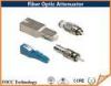 Broadband Network Fiber Optic LC Attenuator 15db 20db , Single-mode