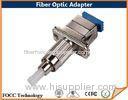 Hybrid Fiber Optical Cable Adapter FC Connector , Male To Female Adapter