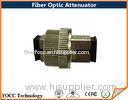 SC Variable Optical Fiber Optic Attenuator for CATV , Fixed Optical Attenuator