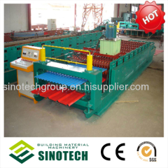 Galvanized roofing sheet roll forming machine