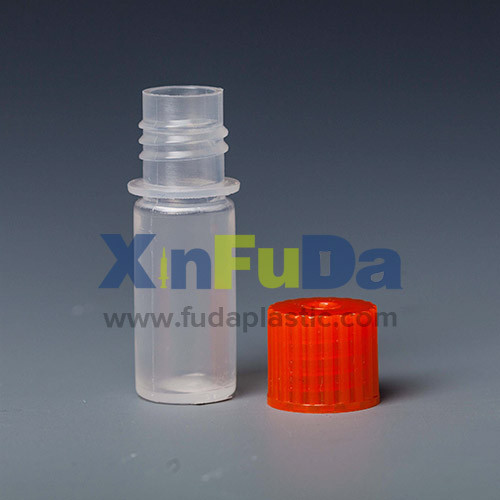 Plastic reagent bottle with screw cap