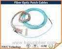 LSZH 12 Strands 10G OM4 Fiber Optic Patch Cables SC-LC Patch Cord 3.0mm PVC Jacket