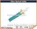 Teal Zipcord Indoor Fiber Optical Cable OM3 50/125 Multimode Fiber Optic Cable