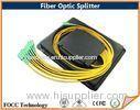 Multiport FBT Network Fiber Optic Splitter , Passive Optical Power Rack MountSplitter