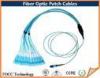 MM 50-125m Fiber Optic MPO UPC Female to 24 Strands LC Fanout Round Patch Cables