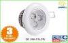 Warm white 3w High Lumen Led Downlight , Epistar led retrofit downlight