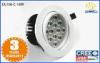 Kitchen 6inch 18w High Lumen Led Downlight , led ceiling down light