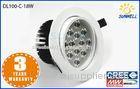 Kitchen 6inch 18w High Lumen Led Downlight , led ceiling down light