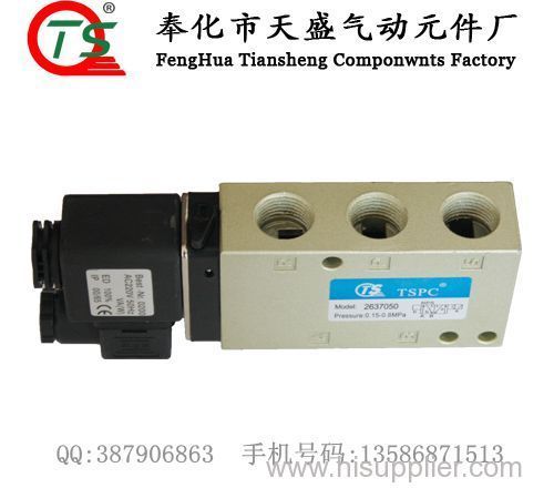 5/2 way single coil herion solenoid valve