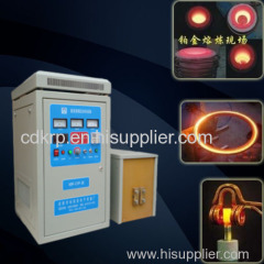 30 KW super audio frequency portable induction heating machine for metal hardening